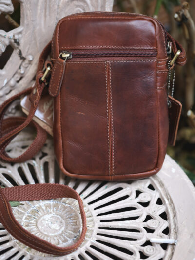 Ashwood Leather - Chestnut k41 Cross Body Bag
