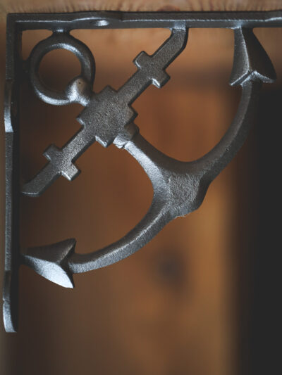 Cast Iron Anchor Shelf Brackets