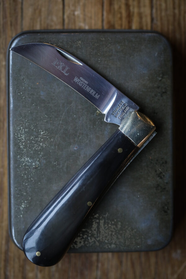 George Wostenholm - Pruning Knife - Buffalo Horn