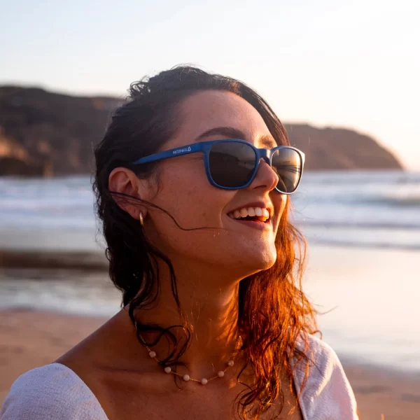 Waterhaul Recycled Sunglasses - Fitzroy Navy - Image 2