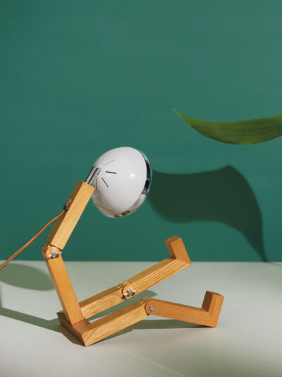 Mr. Wattson® Original Table Lamp - Vintage White