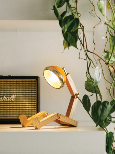 Mini Wattson Table Lamp - Mclaren Orange
