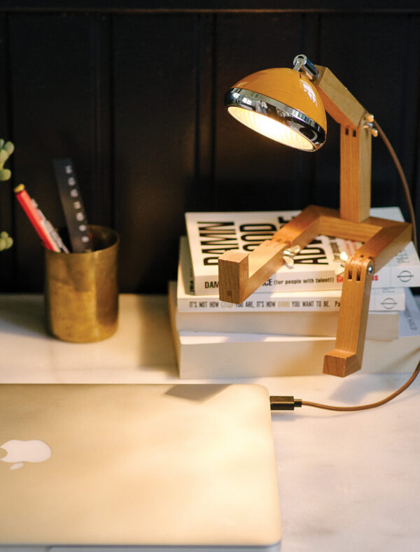 Mini Wattson Table Lamp - Mclaren Orange - Image 2