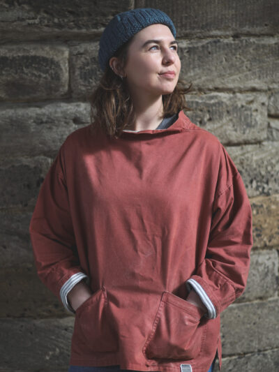Berties of Bay - Boat Neck Smock - Red