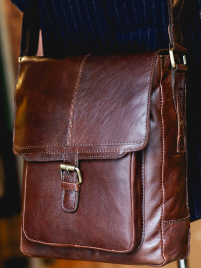 Ashwood Leather - Brandy G32 Cross Body Bag