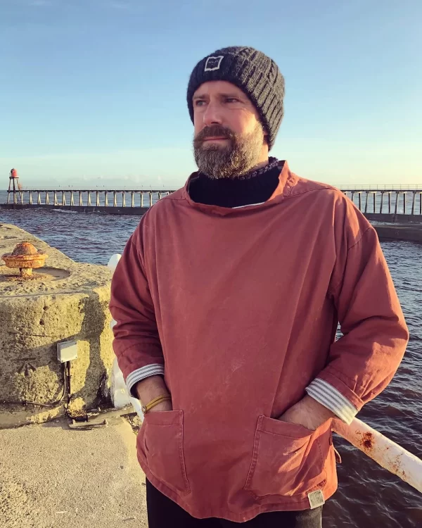 Berties of Bay - Boat Neck Smock - Red - Image 5
