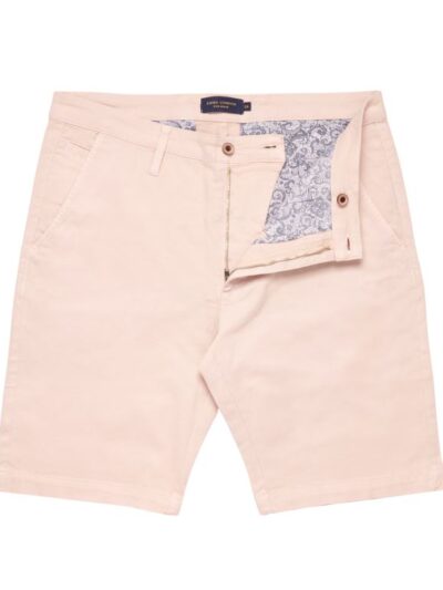 Guide London - Stretch Chino Shorts - Pink