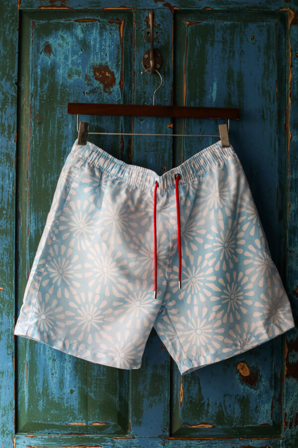 Franks Australia - Blue Flower Swim Shorts - Image 3