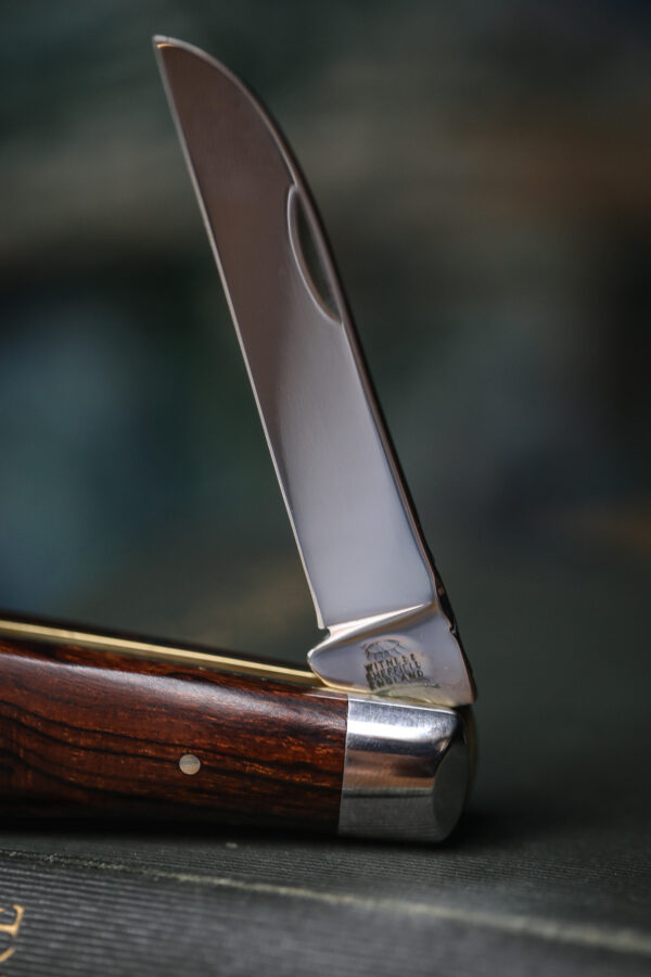 Taylor's EyeWitness - Handmade Lambfoot Pocket Knife - Ironwood - Image 3