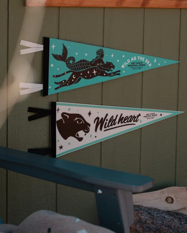 ART DISCO - Retro Felt Pennant - Image 2
