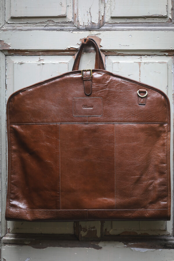 Ashwood Leather - Chestnut Harper Suit Carrier