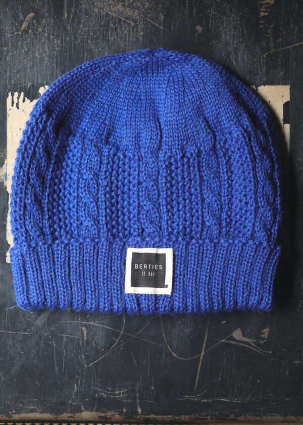 Berties of Bay Beanie - Sapphire Blue