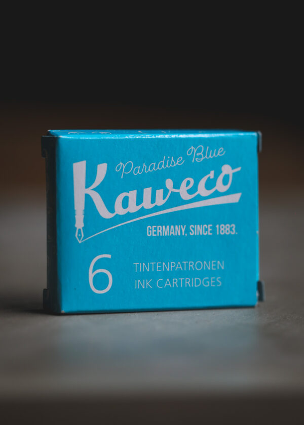 Kaweco - Ink Cartridges 6-Pack Paradise Blue