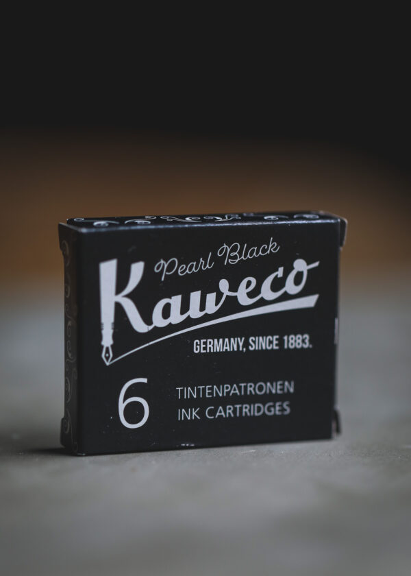 Kaweco - Ink Cartridges 6-Pack Pearl Black
