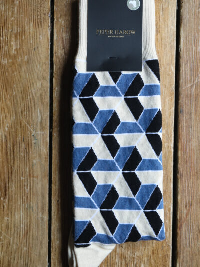 Peper Harow Luxury Socks - Vertex Beige