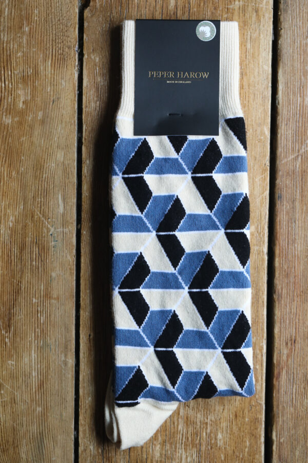 Peper Harow Luxury Socks - Vertex Beige