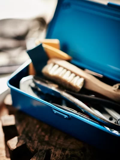 Toyo Steel - Trunk Shape Toolbox T-190 Blue
