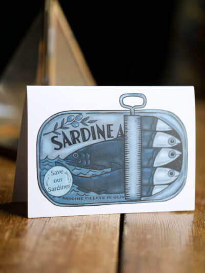Su Owen Greeting Card - Sardines