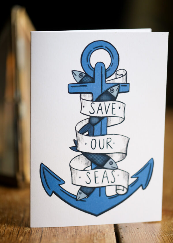 Su Owen Greeting Card - Anchor - Image 2