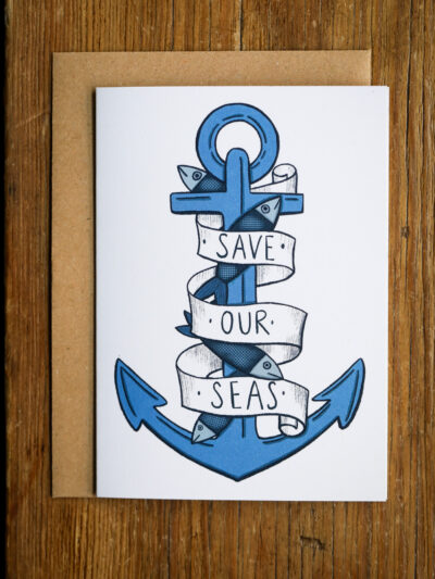 Su Owen Greeting Card - Anchor