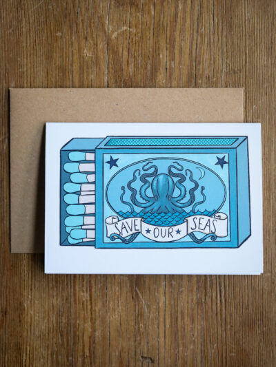 Su Owen Greeting Card - Matchbox