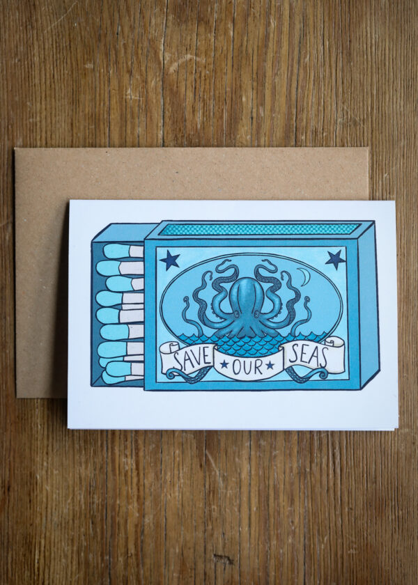 Su Owen Greeting Card - Matchbox
