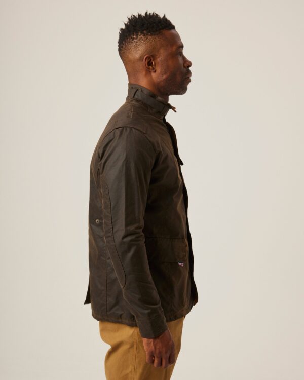 Peregrine - Bexley Waxed Jacket - Brown - Image 2