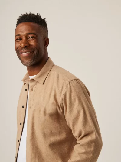 Peregrine - Lounge Shirt - Camel