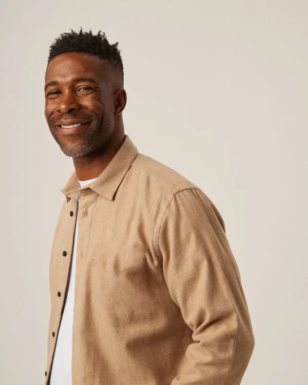 Peregrine - Lounge Shirt - Camel