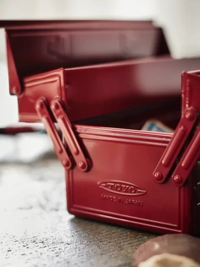 Toyo Steel - Cantilever Toolbox ST-350 Red