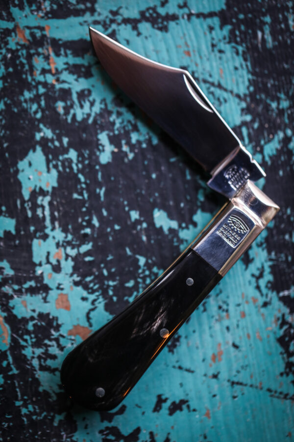 Taylor's Eye Witness - Handmade Barlow Pocket Knife - Buffalo Horn - Image 3