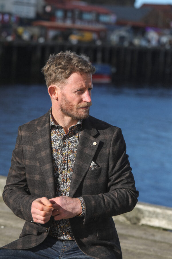 Guide London Shirt - Brown/Ecru Floral - Image 5