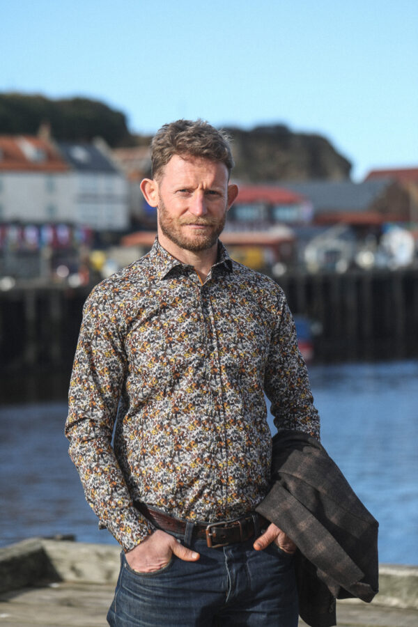 Guide London Shirt - Brown/Ecru Floral - Image 3