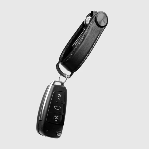 Orbitkey - Pro Leather Key Organiser - Blackout - Image 4