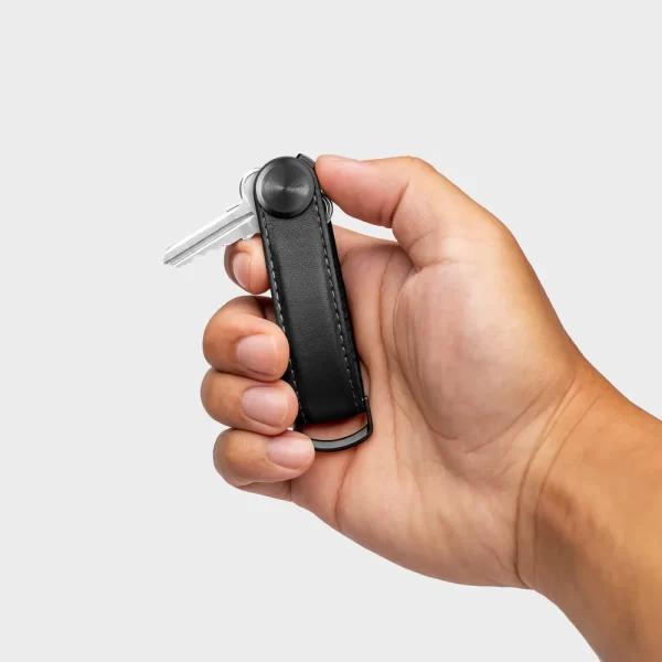 Orbitkey - Pro Leather Key Organiser - Blackout - Image 2