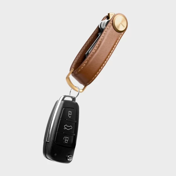 Orbitkey - Pro Leather Key Organiser - Cedar - Image 4