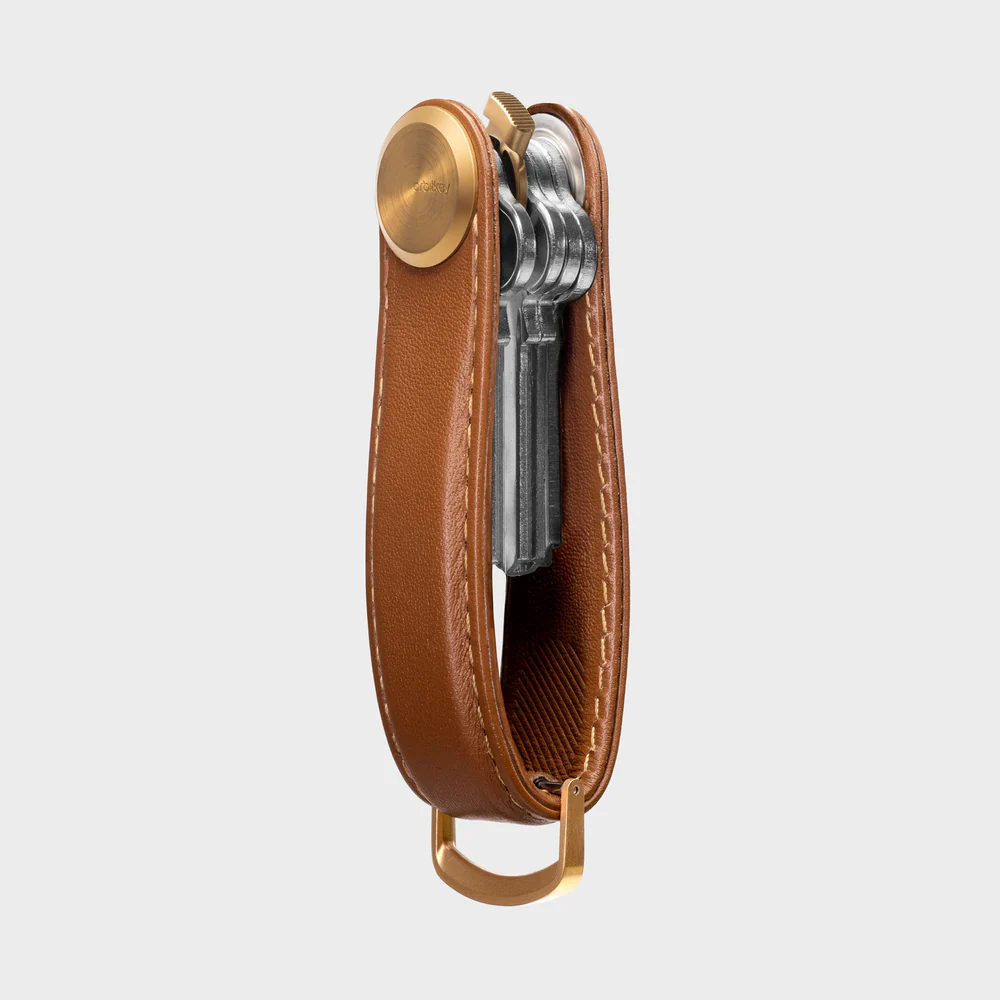 Orbitkey - Pro Leather Key Organiser - Cedar - Image 3