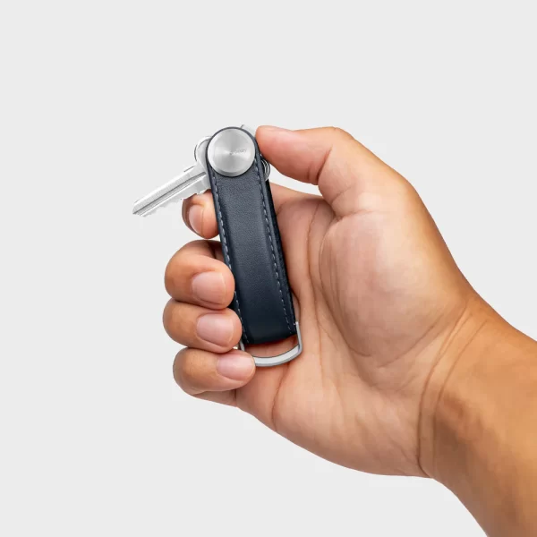 Orbitkey - Pro Leather Key Organiser - Sapphire - Image 5