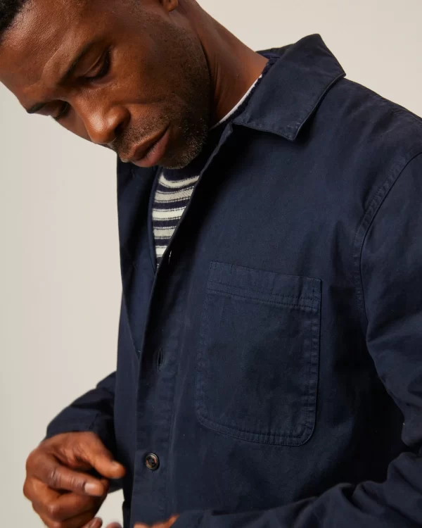 Peregrine - Ashton Chore Jacket - Navy - Image 6