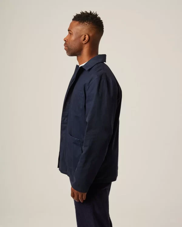 Peregrine - Ashton Chore Jacket - Navy - Image 4