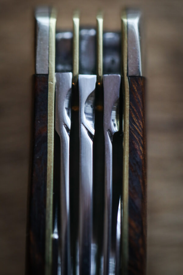 Taylor's Eye Witness - Premium Handmade Five Blade Pocket Knife - Ironwood - Image 7