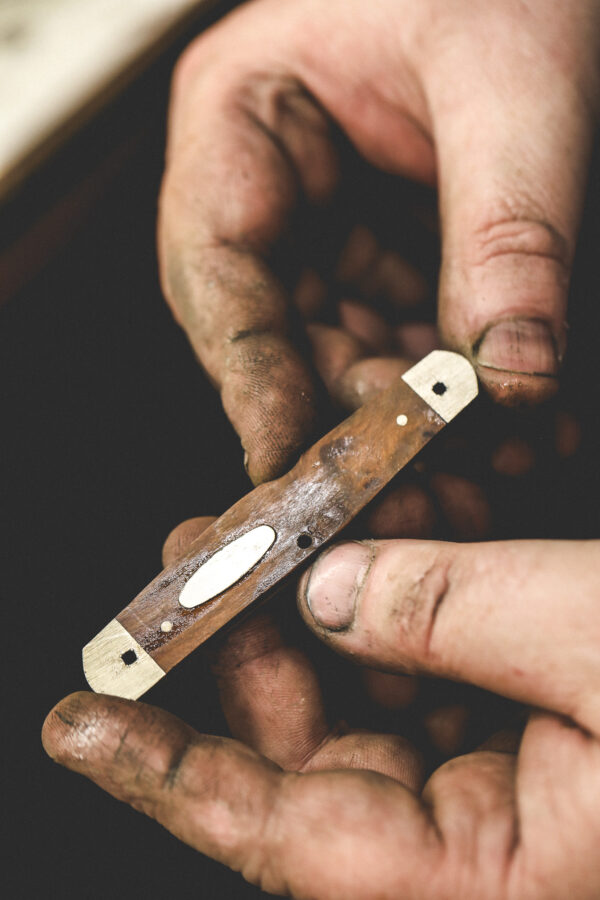 Taylor's Eye Witness - Premium Handmade Five Blade Pocket Knife - Ironwood - Image 10