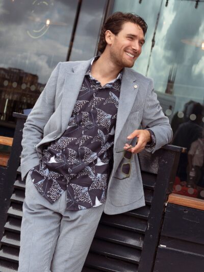 Guide London - Ocean Blue Corduroy Jacket