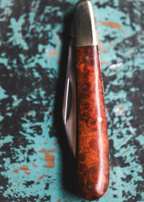 Taylor's Eye Witness - Handmade Gentlemen's Clip Point Pocket Knife - Amboyna - Image 3