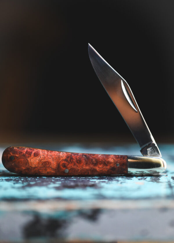 Taylor's Eye Witness - Handmade Gentlemen's Clip Point Pocket Knife - Amboyna