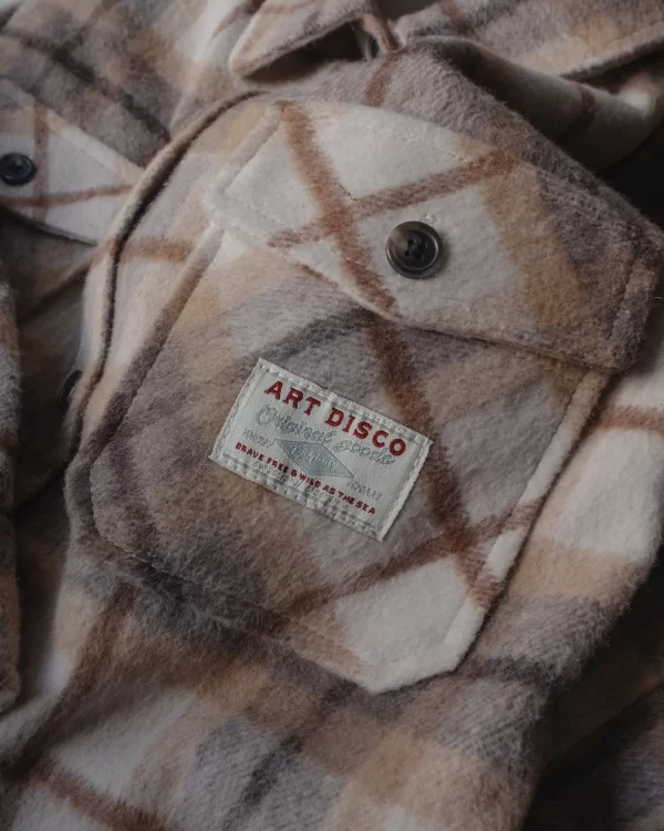 ART DISCO - Wildwood Plaid Overshirt - Image 6