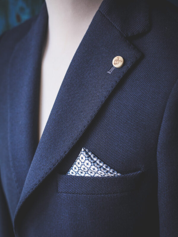 Guide London - Navy Blue Stretch Jacket - Image 5