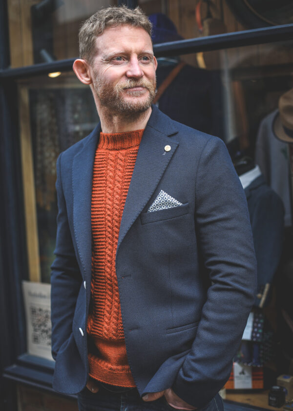 Guide London - Navy Blue Stretch Jacket