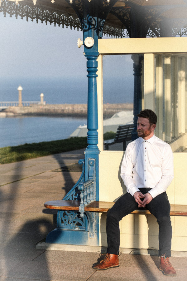 Guide London Shirt - White with Pink Detail - Image 4