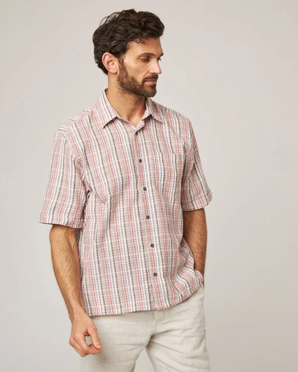 Peregrine - Beach Shirt - Candy Stripe - Image 2
